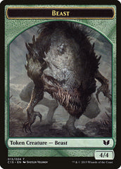 Beast // Snake (017) Double-Sided Token [Commander 2015 Tokens] | Good Games North
