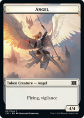 Saproling // Angel Double-sided Token [Double Masters 2022 Tokens] | Good Games North