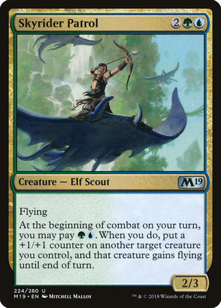 Skyrider Patrol [Core Set 2019] | Good Games North
