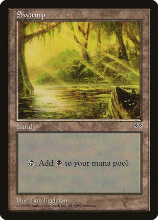 Swamp (Eyes in Log) [Mirage] | Good Games North
