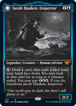 Jacob Hauken, Inspector // Hauken's Insight [Innistrad: Double Feature] | Good Games North