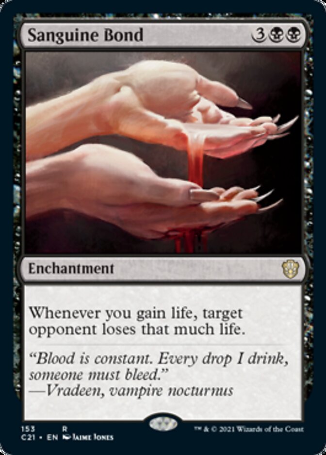 Sanguine Bond [Commander 2021] | Good Games North