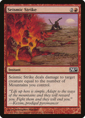 Seismic Strike [Magic 2010] | Good Games North