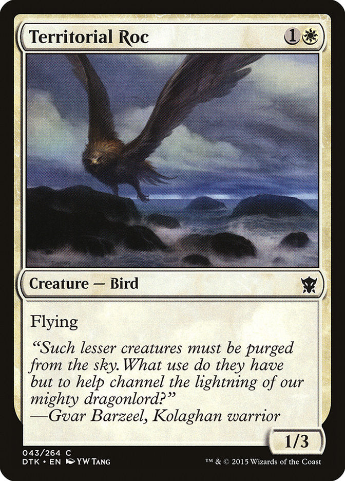 Territorial Roc [Dragons of Tarkir] | Good Games North