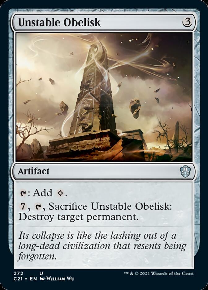 Unstable Obelisk [Commander 2021] | Good Games North