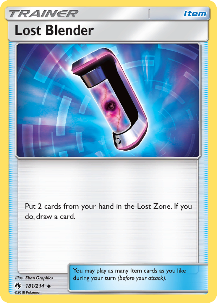 Lost Blender (181/214) [Sun & Moon: Lost Thunder] | Good Games North