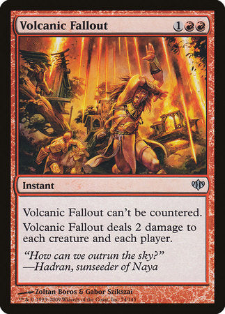 Volcanic Fallout [Conflux] | Good Games North