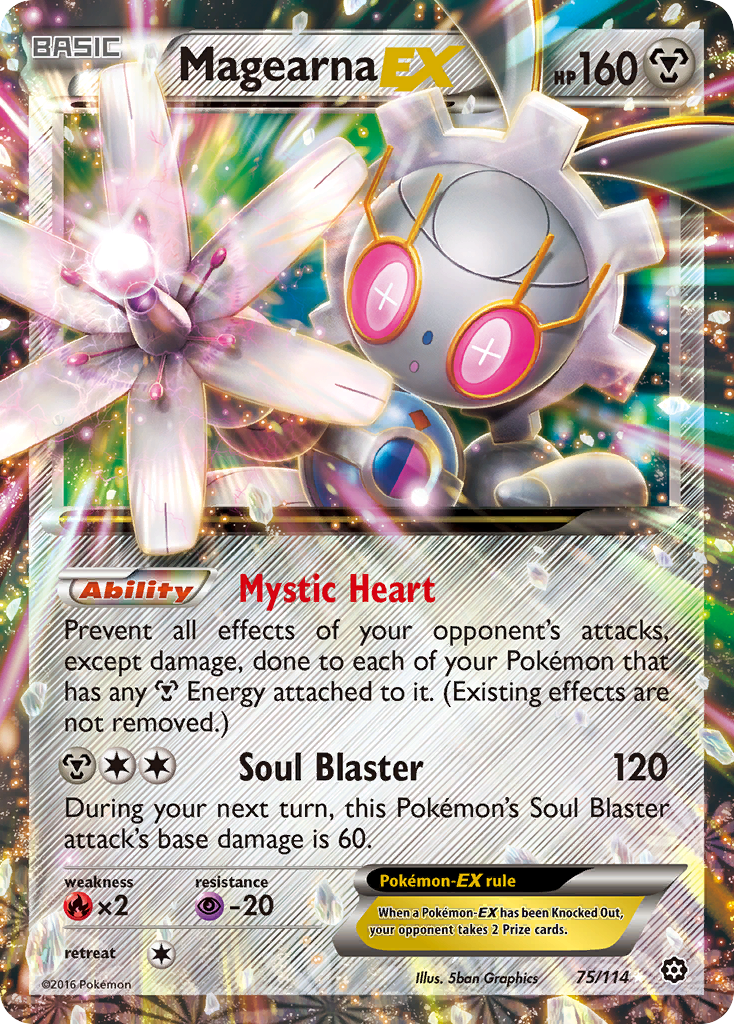 Magearna EX (75/114) [XY: Steam Siege] | Good Games North