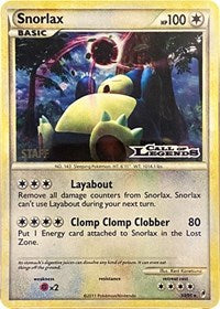 Snorlax (33/95) (Staff Prerelease Promo) [Nintendo: Black Star Promos] | Good Games North