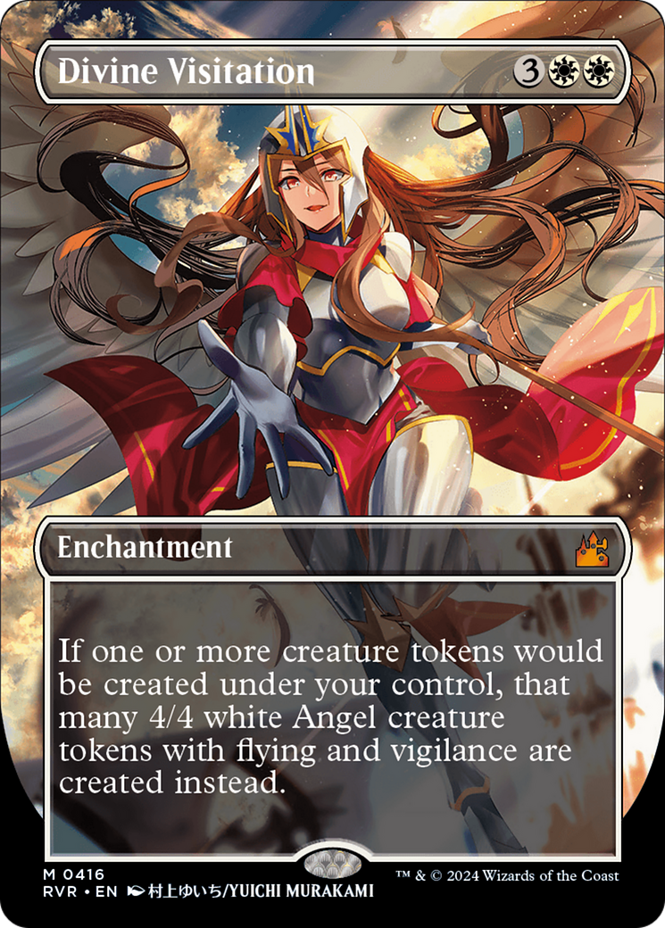 Divine Visitation (Anime Borderless) [Ravnica Remastered] | Good Games North