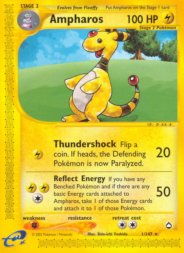 Ampharos (1/147) [Aquapolis] | Good Games North