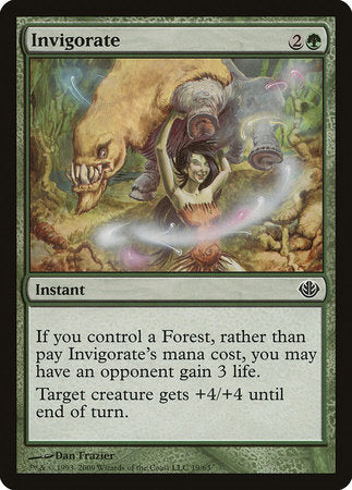 Invigorate [Duel Decks: Garruk vs. Liliana] | Good Games North