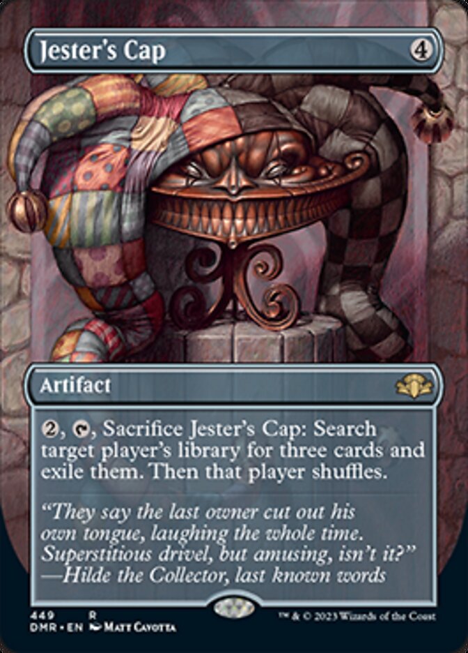 Jester's Cap (Borderless Alternate Art) [Dominaria Remastered] | Good Games North