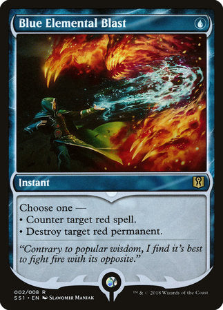Blue Elemental Blast [Signature Spellbook: Jace] | Good Games North