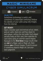 Cyber Simulacrum (Magic Minigame) [Kamigawa: Neon Dynasty Minigame] | Good Games North