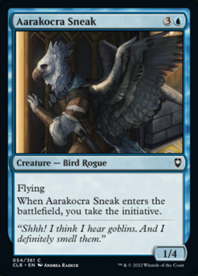 Aarakocra Sneak [Commander Legends: Battle for Baldur's Gate] | Good Games North