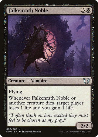 Falkenrath Noble [Duel Decks: Blessed vs. Cursed] | Good Games North