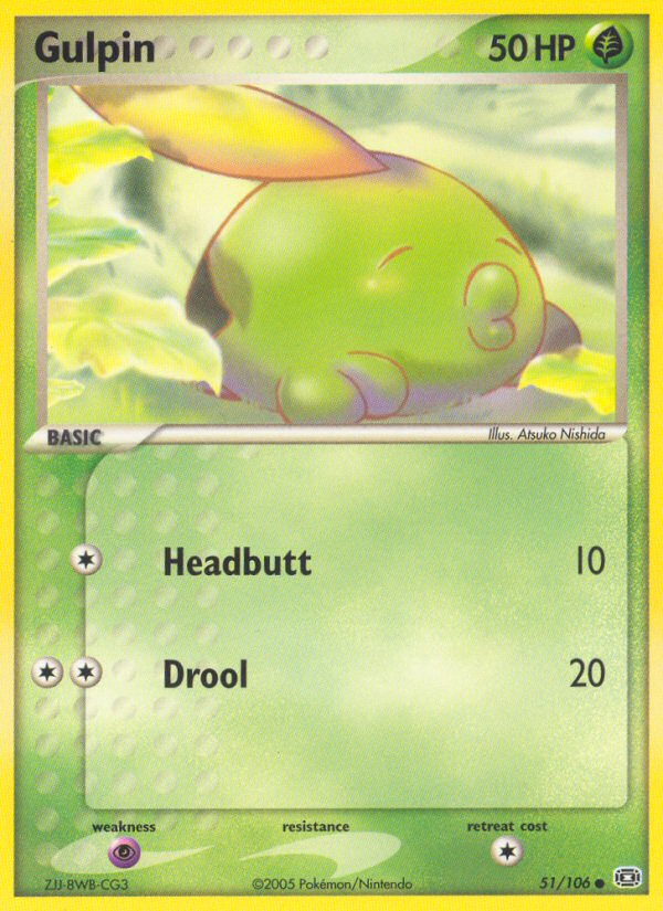 Gulpin (51/106) [EX: Emerald] | Good Games North