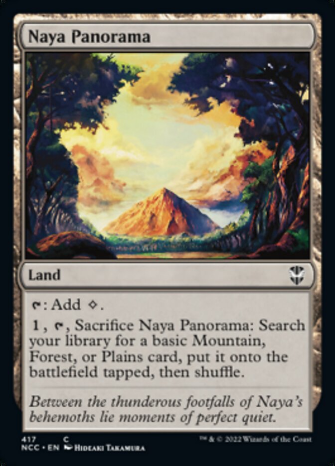 Naya Panorama [Streets of New Capenna Commander] | Good Games North