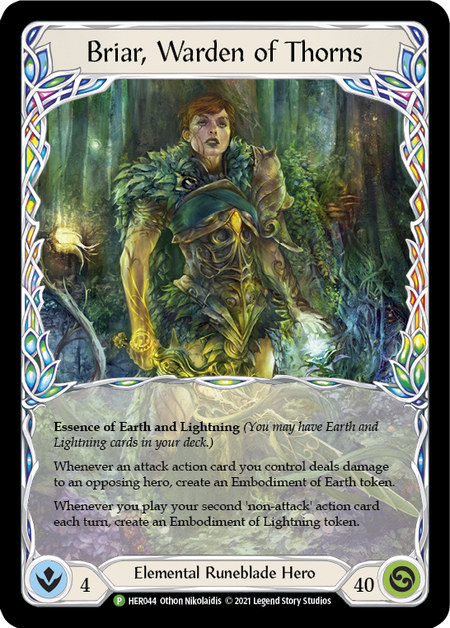 Briar, Warden of Thorns [HER044] Cold Foil | Good Games North