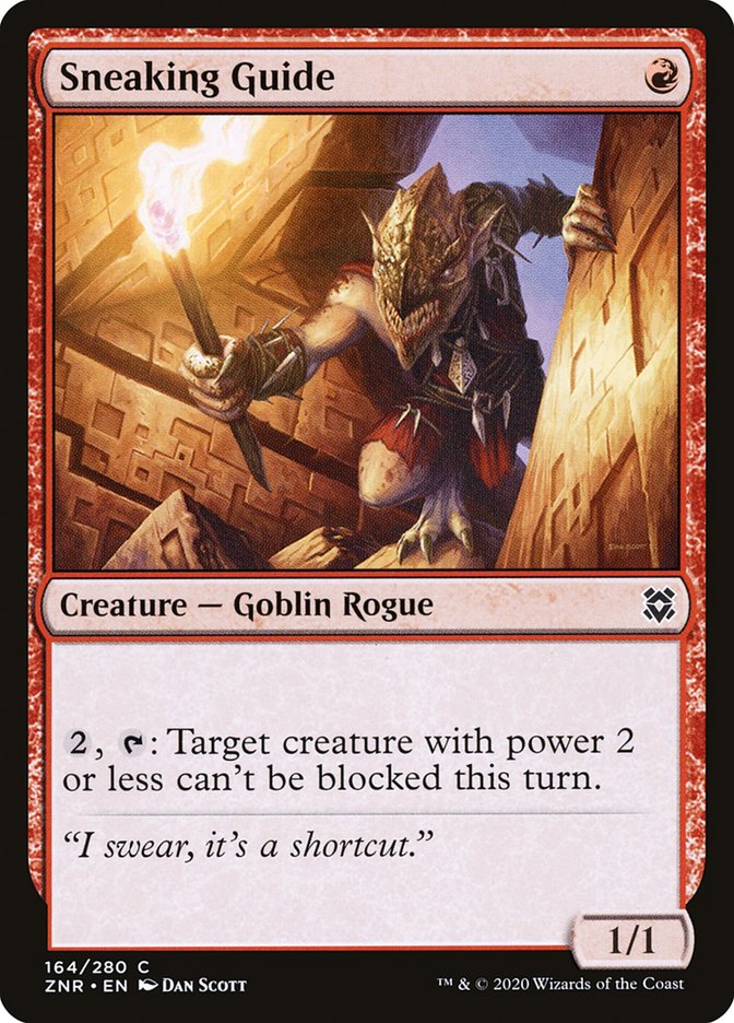 Sneaking Guide [Zendikar Rising] | Good Games North