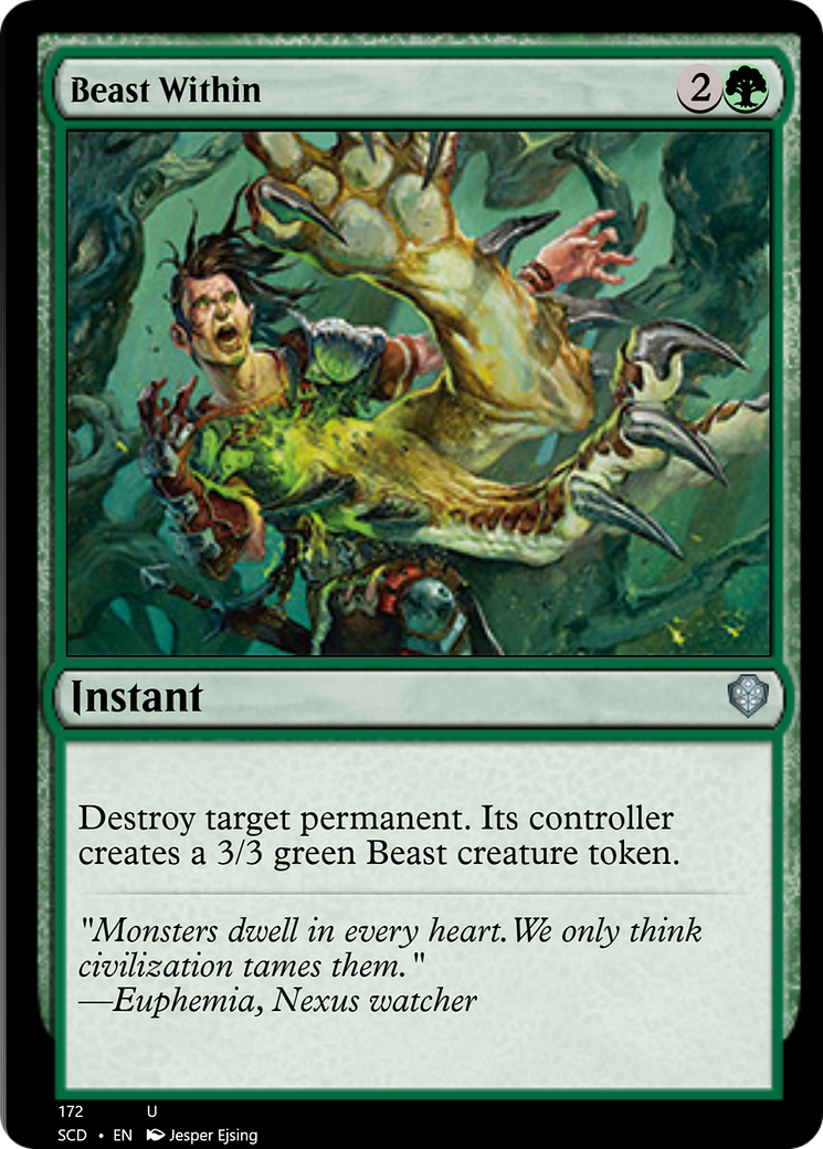Beast Within [Starter Commander Decks] | Good Games North