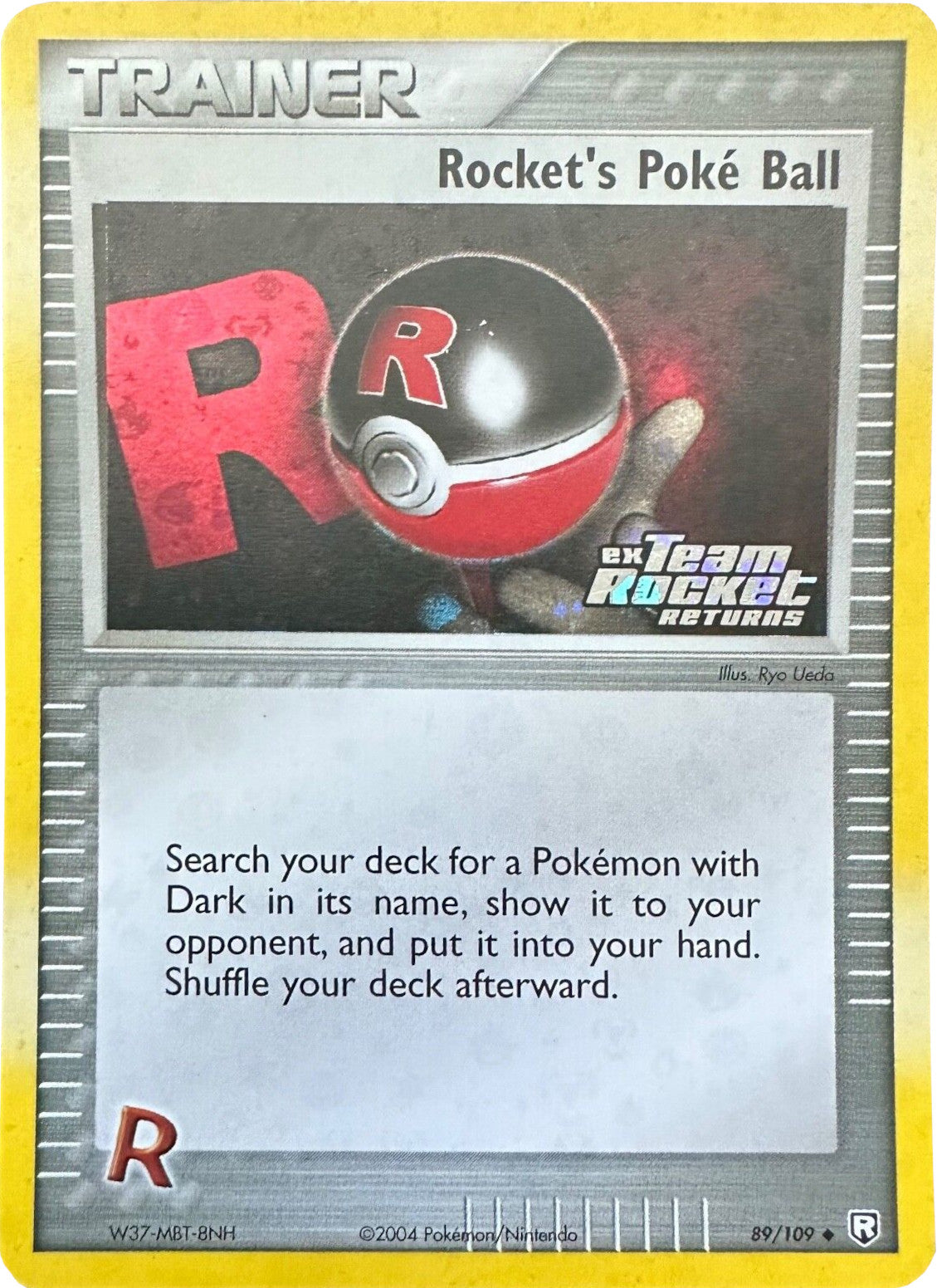 Rocket's Poke Ball (89/109) (Stamped) [EX: Team Rocket Returns] | Good Games North