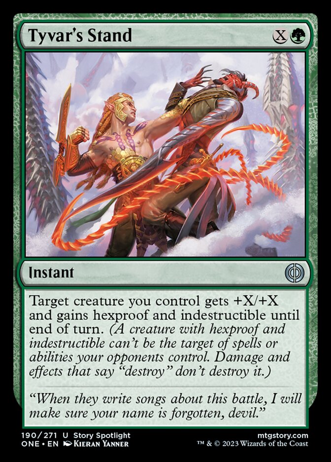 Tyvar's Stand [Phyrexia: All Will Be One] | Good Games North