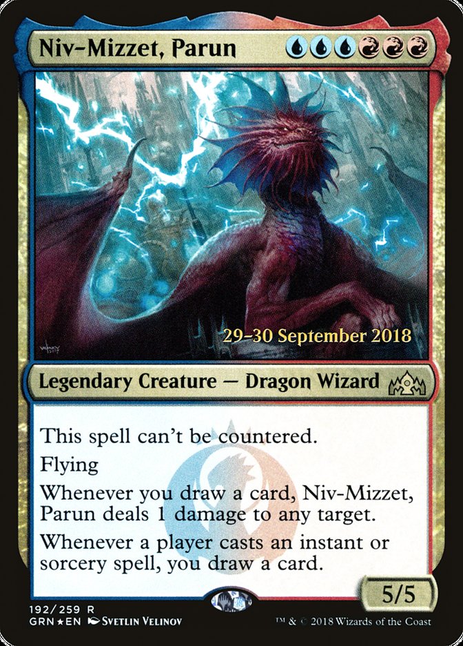 Niv-Mizzet, Parun  [Guilds of Ravnica Prerelease Promos] | Good Games North