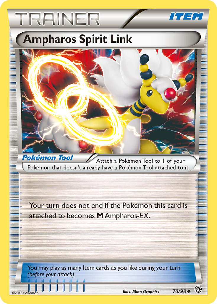 Ampharos Spirit Link (70/98) [XY: Ancient Origins] | Good Games North