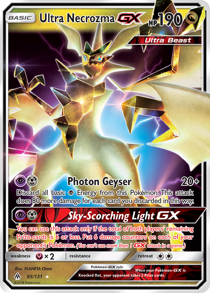 Ultra Necrozma GX (95/131) [Sun & Moon: Forbidden Light] | Good Games North