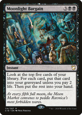 Moonlight Bargain [Commander 2018] | Good Games North