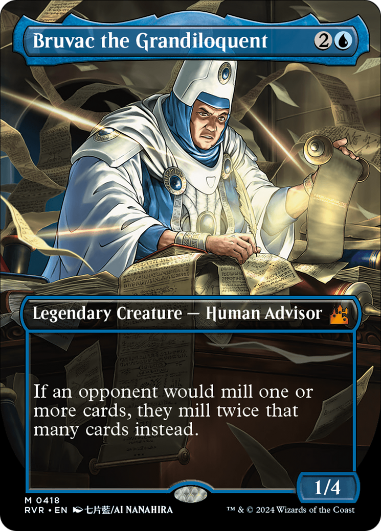Bruvac the Grandiloquent (Anime Borderless) [Ravnica Remastered] | Good Games North