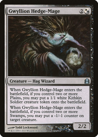 Gwyllion Hedge-Mage [Commander 2011] | Good Games North