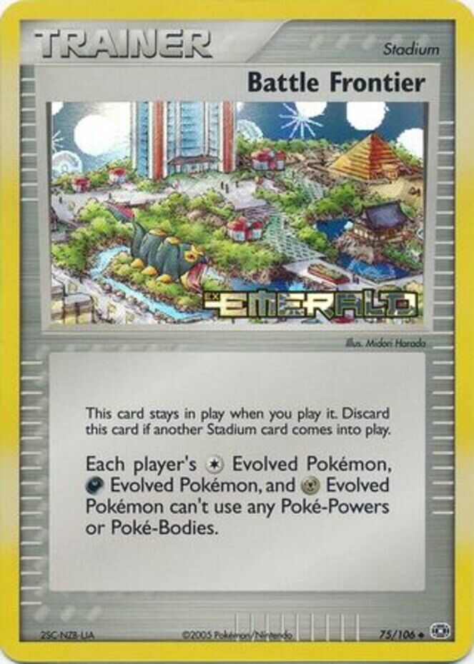 Battle Frontier (75/106) (Stamped) [EX: Emerald] | Good Games North