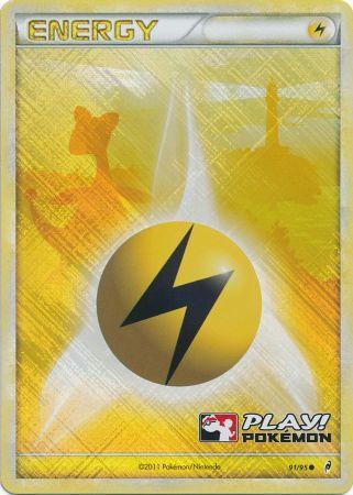 Lightning Energy (91/95) (Play Pokemon Promo) [HeartGold & SoulSilver: Call of Legends] | Good Games North