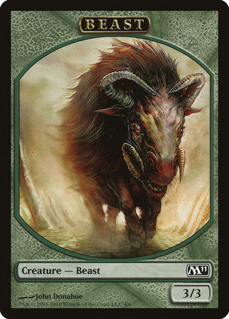 Beast Token [Magic 2011 Tokens] | Good Games North