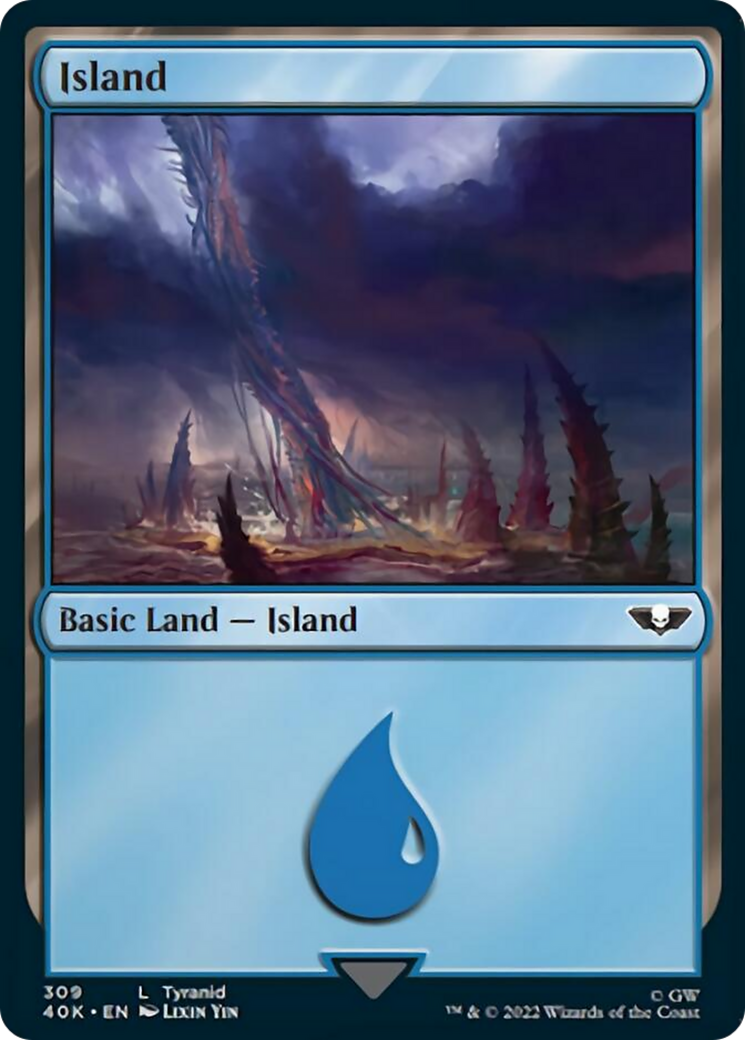 Island (309) [Universes Beyond: Warhammer 40,000] | Good Games North