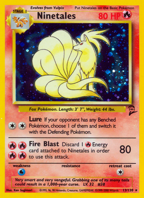 Ninetales (13/130) [Base Set 2] | Good Games North