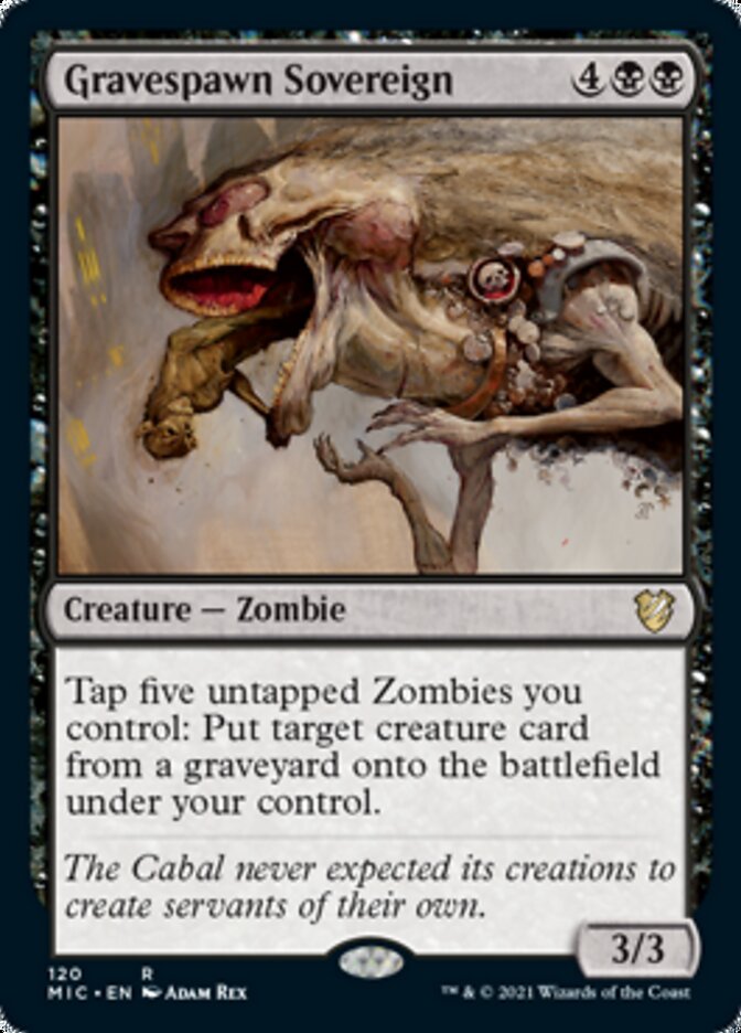 Gravespawn Sovereign [Innistrad: Midnight Hunt Commander] | Good Games North