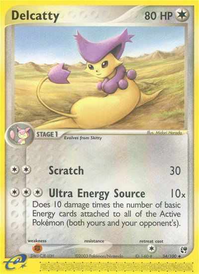 Delcatty (34/100) [EX: Sandstorm] | Good Games North