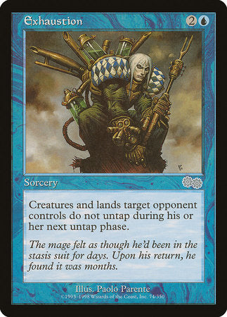 Exhaustion [Urza's Saga] | Good Games North