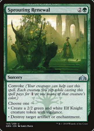Sprouting Renewal [Guilds of Ravnica] | Good Games North