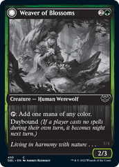 Weaver of Blossoms // Blossom-Clad Werewolf [Innistrad: Double Feature] | Good Games North