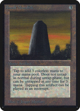 Basalt Monolith [Limited Edition Alpha] | Good Games North