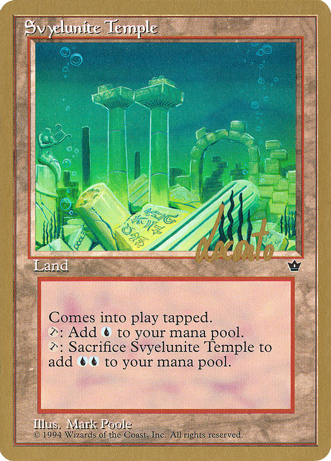 Svyelunite Temple (Michael Loconto) [Pro Tour Collector Set] | Good Games North