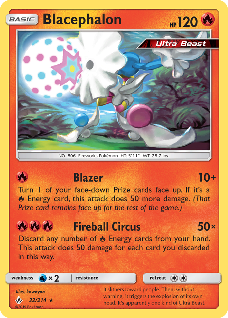 Blacephalon (32/214) [Sun & Moon: Unbroken Bonds] | Good Games North