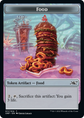 Zombie Employee // Food (011) Double-sided Token [Unfinity Tokens] | Good Games North