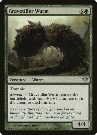 Gravetiller Wurm [Dark Ascension] | Good Games North