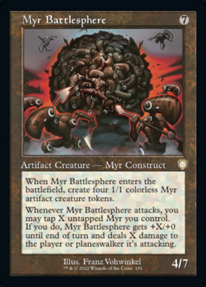 Myr Battlesphere (Retro) [The Brothers' War Commander] | Good Games North
